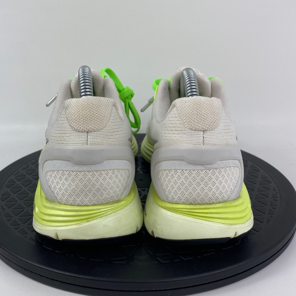 Nike Lunarglide 4 White/Green Running Shoes 531988-103 Women's Size 8 - Picture 6 of 13